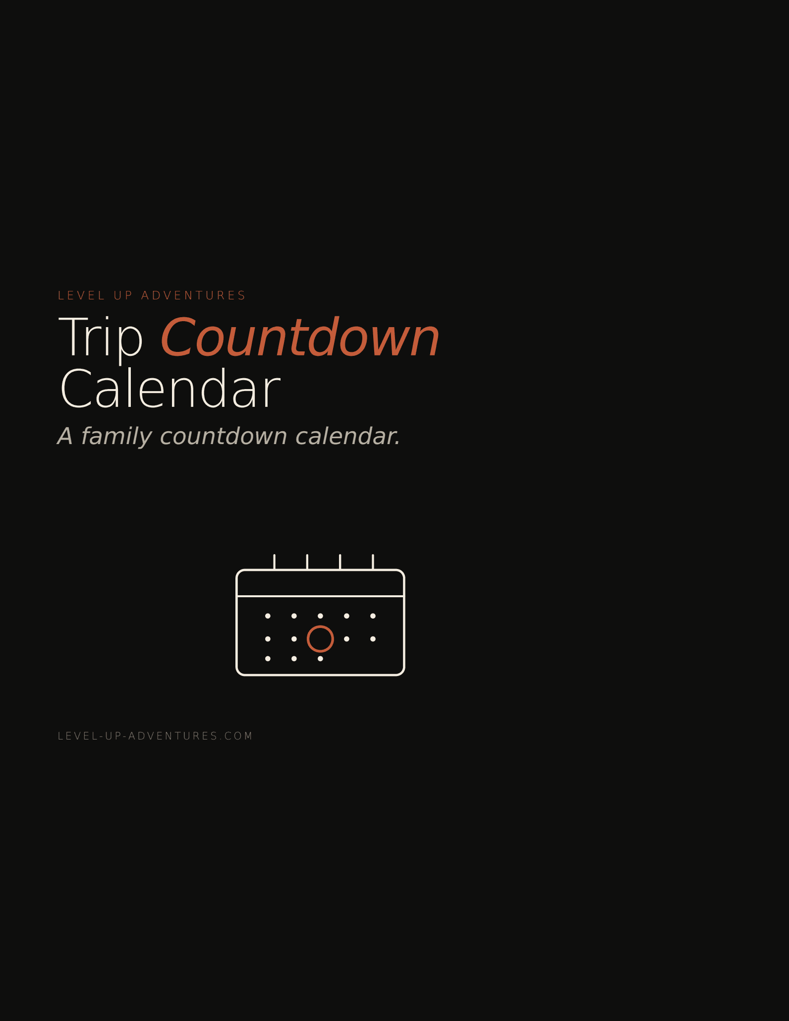 Trip Countdown Calendar